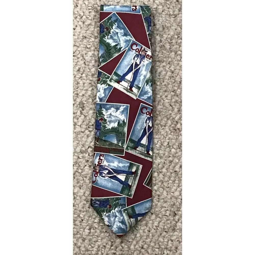 Vintage Tie Woodward Mens Necktie All Imported Silk. Classic fit
